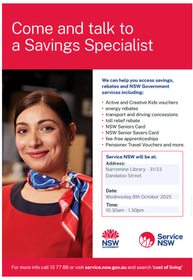 Service NSW Savings Finder Information session